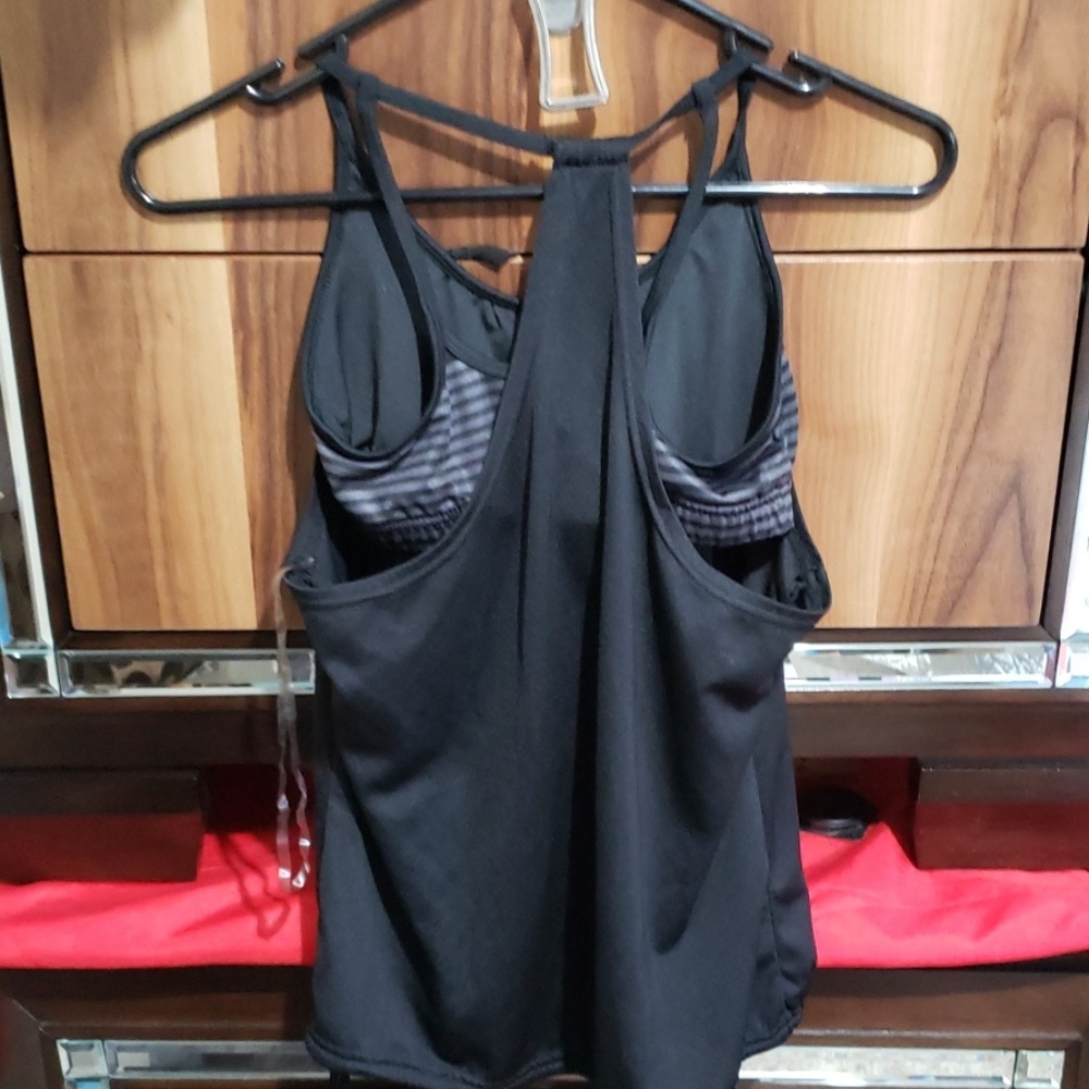 CHAMPION DOUBLE LAYER YOGA WORKOUT TANK TOP MEDIU - Picture 7 of 8